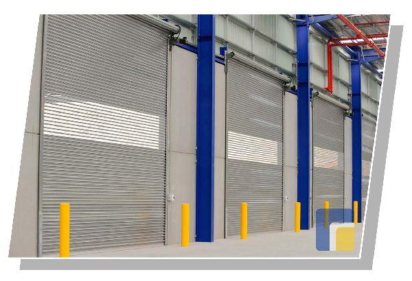 portas de enrolar automáticas